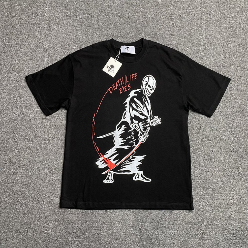 Warren Lotas Eye Of Life And Death Black T Shirt